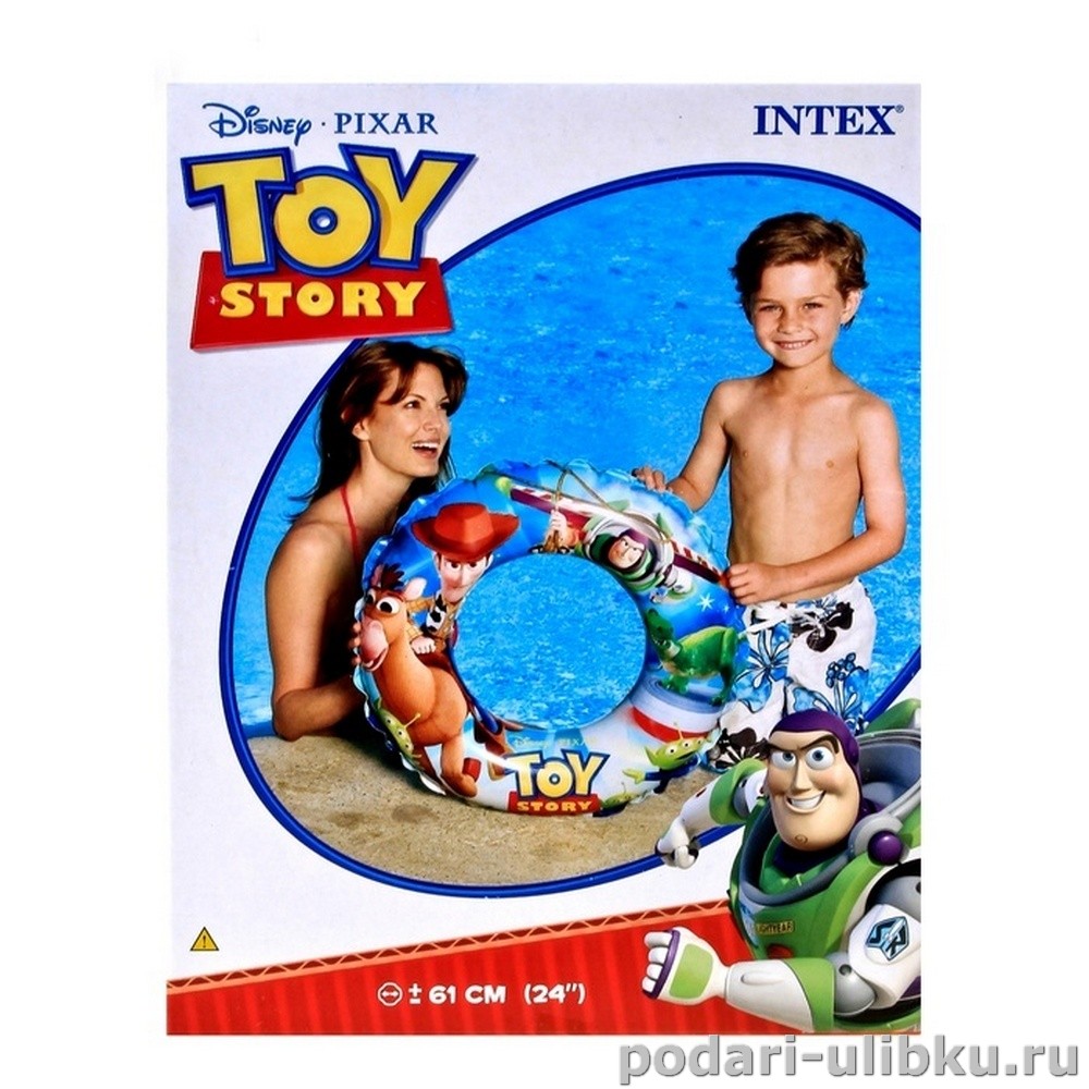 картинка Intex круг для плавания "История игрушек", 61 см - 6-10 лет — Подари Улыбку