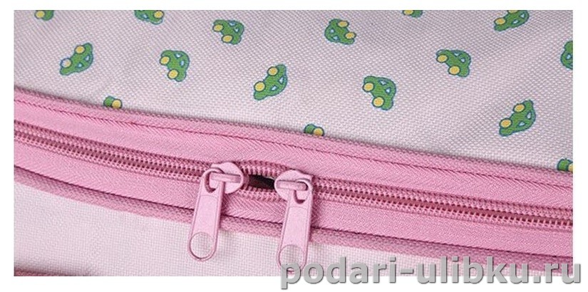  Многофункциональный комплект сумок 4в1 розовый с машинкой