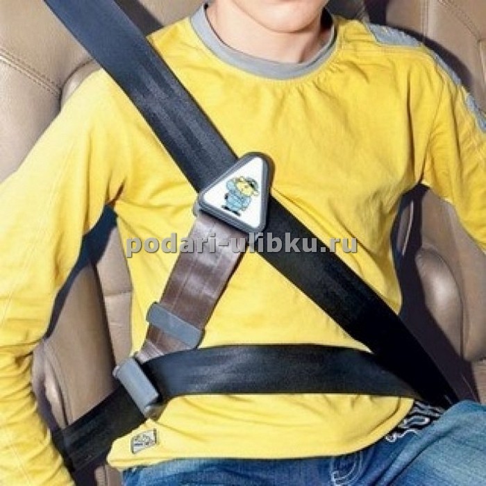 картинка Крепление к ремням безопасности в автомобиле и детском кресле — Подари Улыбку