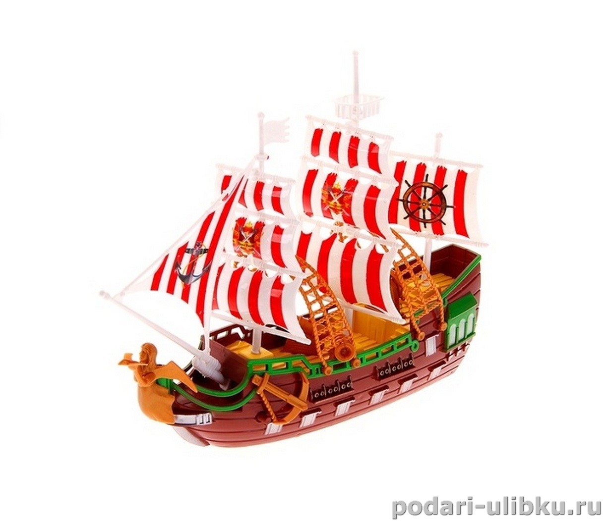картинка Игровой набор корабль"Жемчужина" со светом и звуком — Подари Улыбку