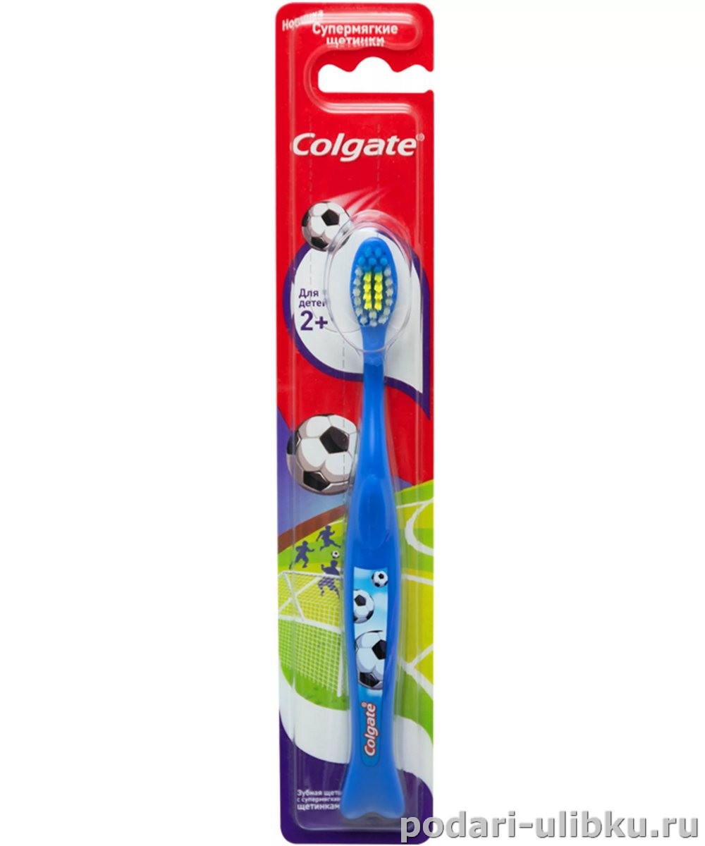 картинка Детская зубная щётка Colgate "Футбол" от 2-х лет — Подари Улыбку