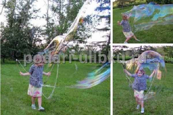 картинка Супер мыльные Пузыри на верёвке + DVD — Подари Улыбку