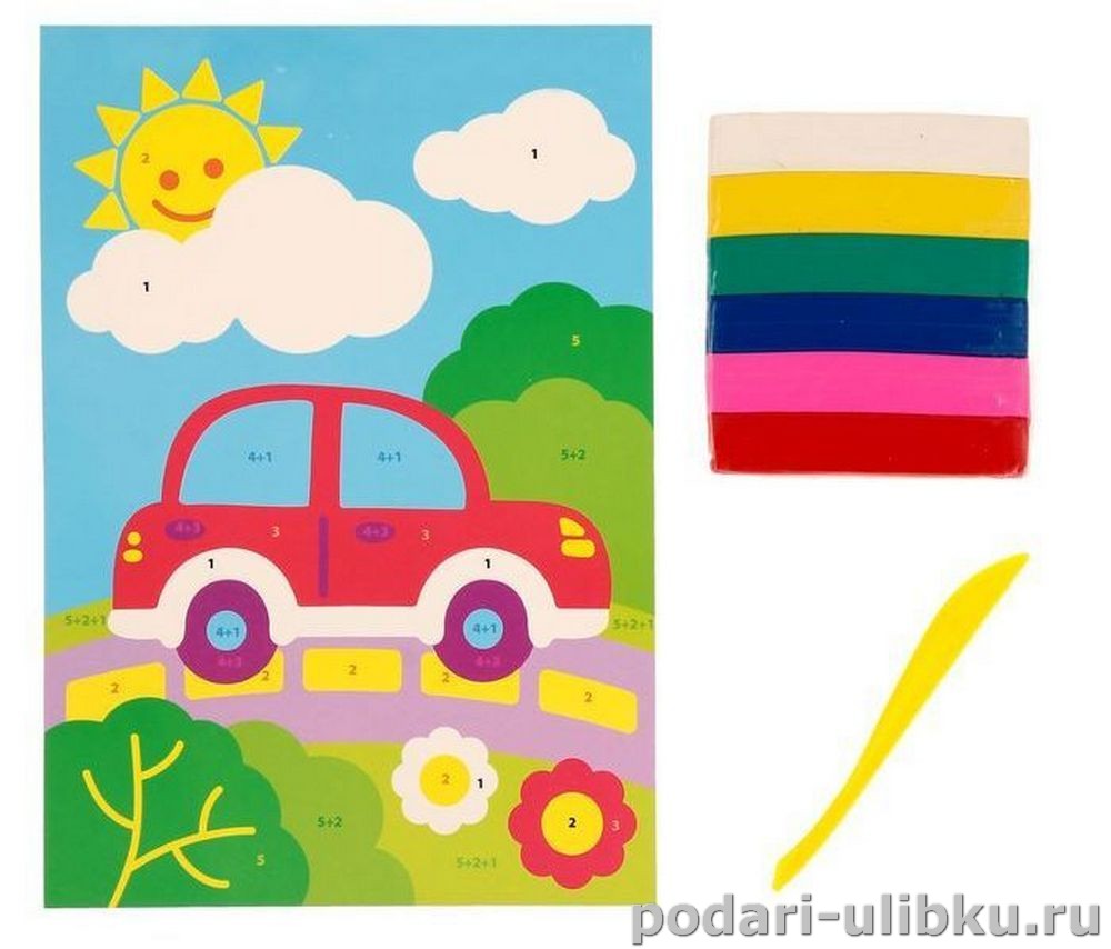 картинка Творческий набор для малыша "Игры в дорогу" — Подари Улыбку