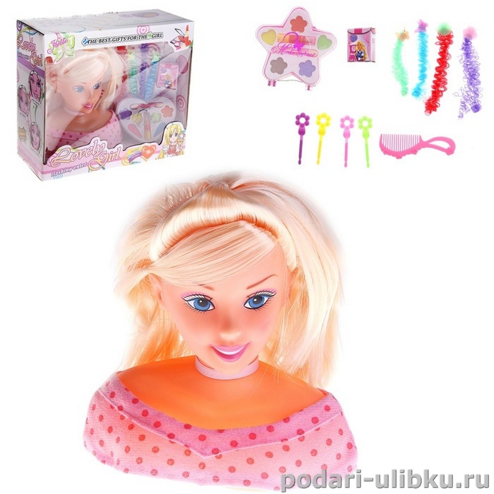 картинка Кукла-торс для создания причёсок и макияжа "Стилист" — Подари Улыбку