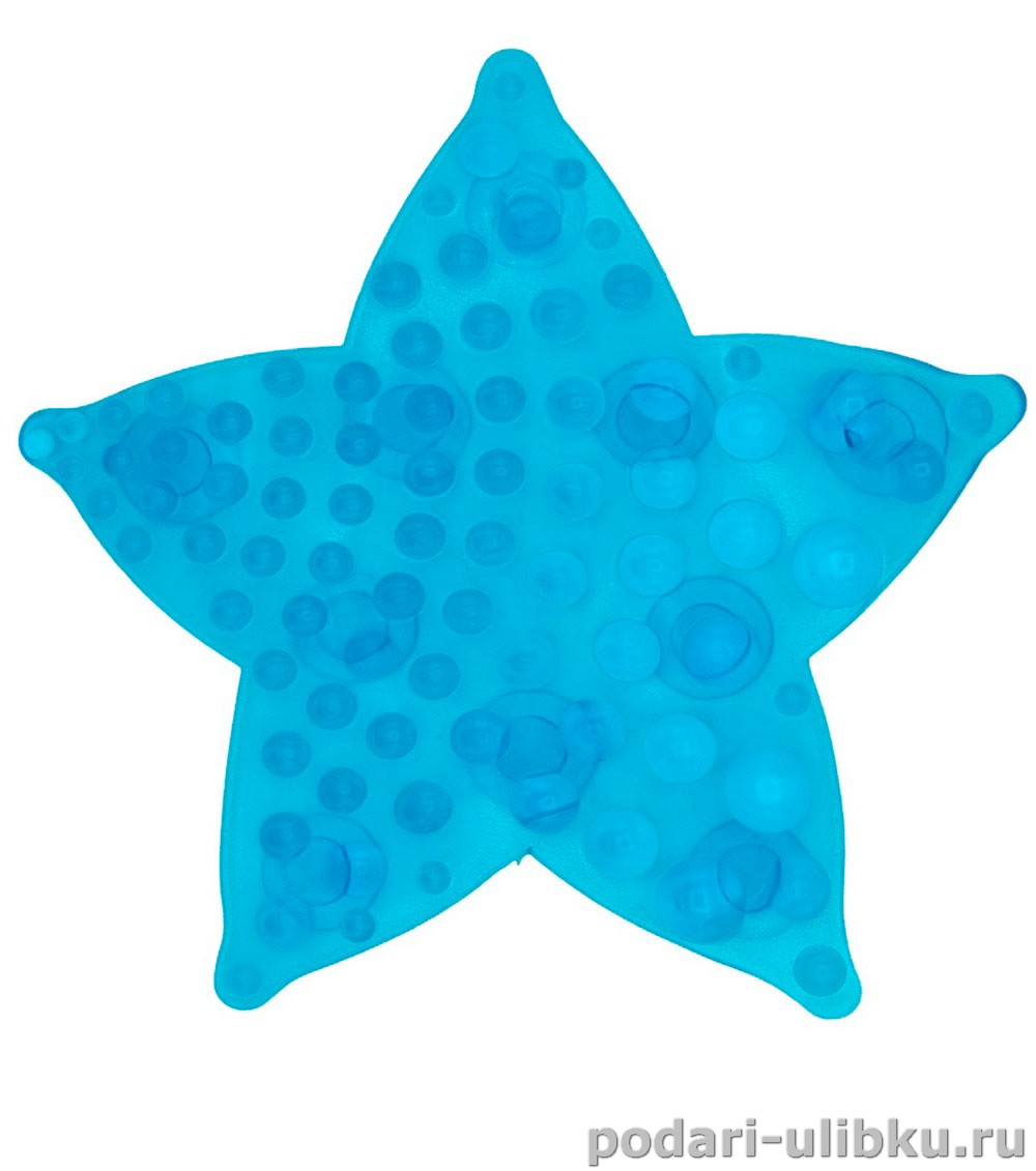 картинка Мини-коврик для ванной комнаты Звезды морские микс. Valiant  — Подари Улыбку