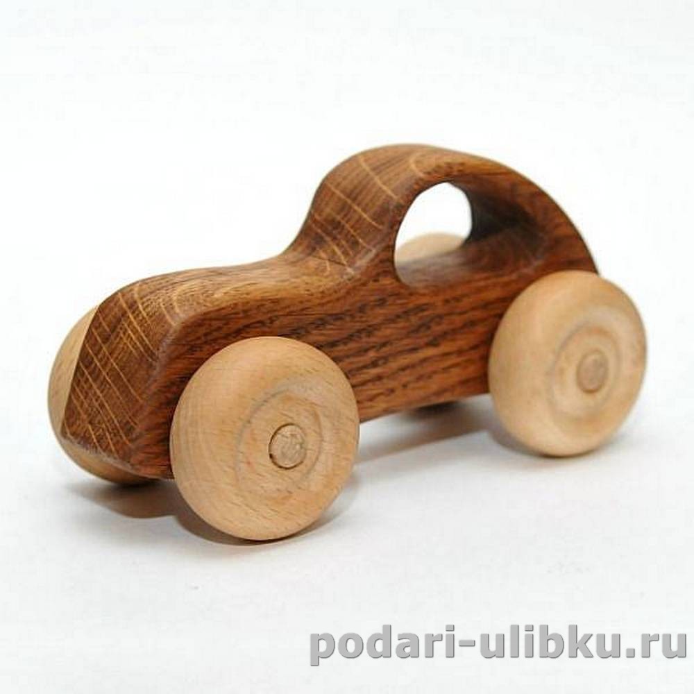 Деревянная игрушка Машинка Ретро