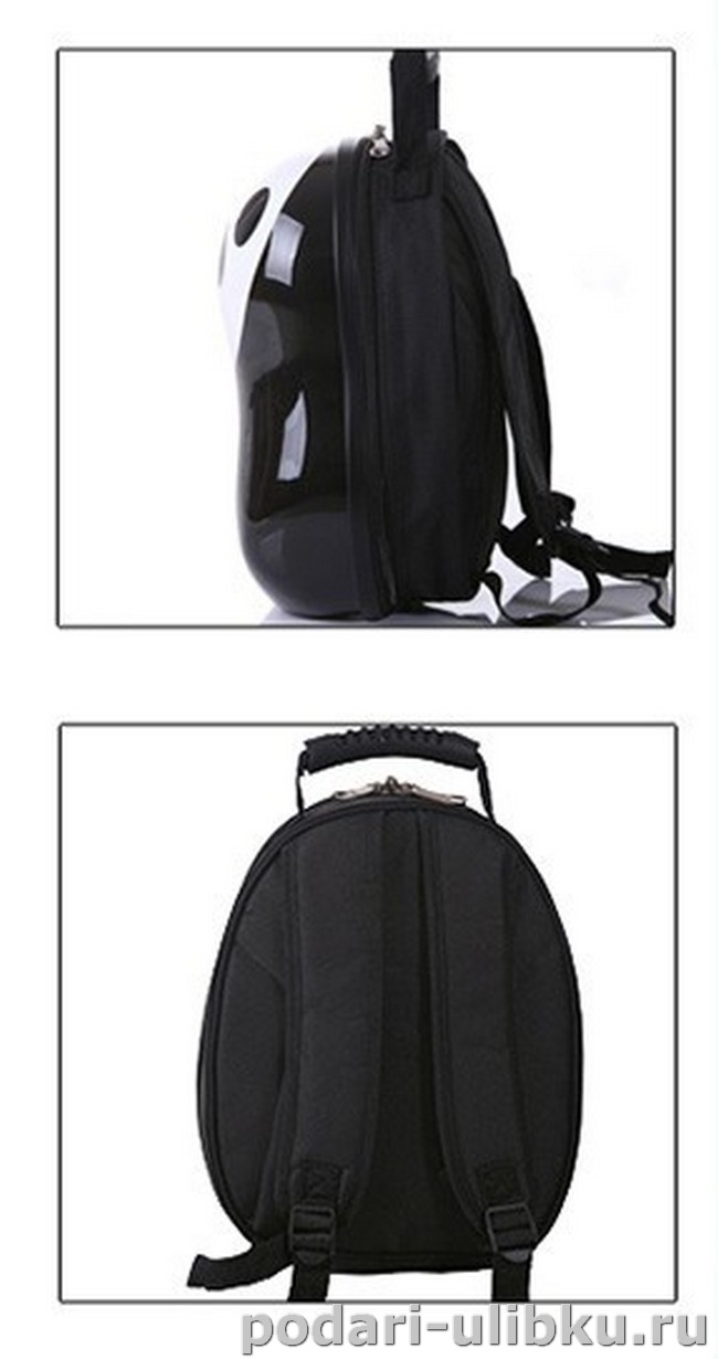 картинка Детский рюкз с пластиковым корпусом "Панда" — Подари Улыбку