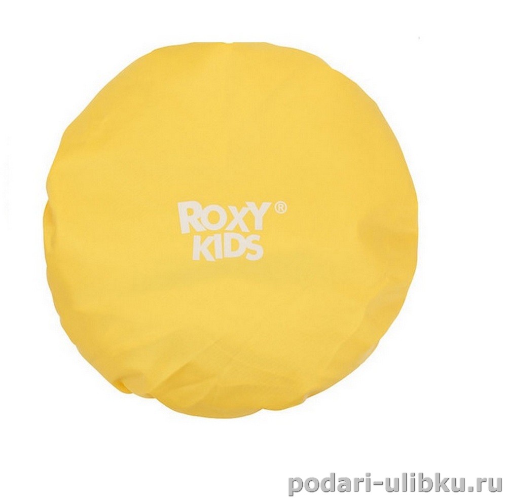 Чехлы на колёса детской коляски Roxy Kids. Цвет жёлтый
