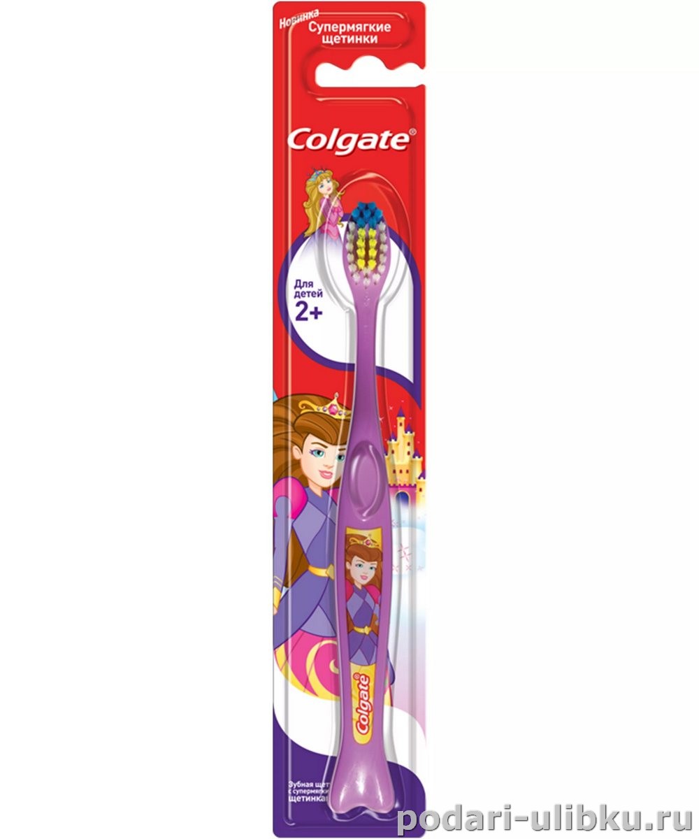 картинка Зубная щётка Colgate "Принцесса" от 2-х лет. — Подари Улыбку