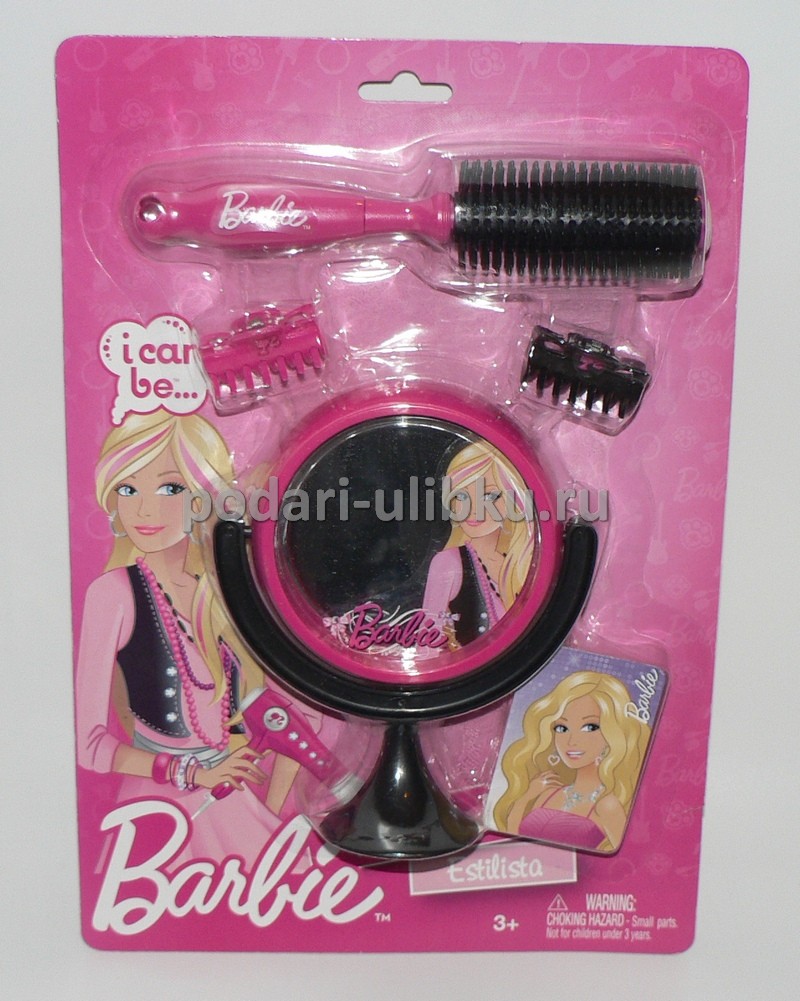 картинка Набор Парикмахера "Кем быть", Barbie — Подари Улыбку