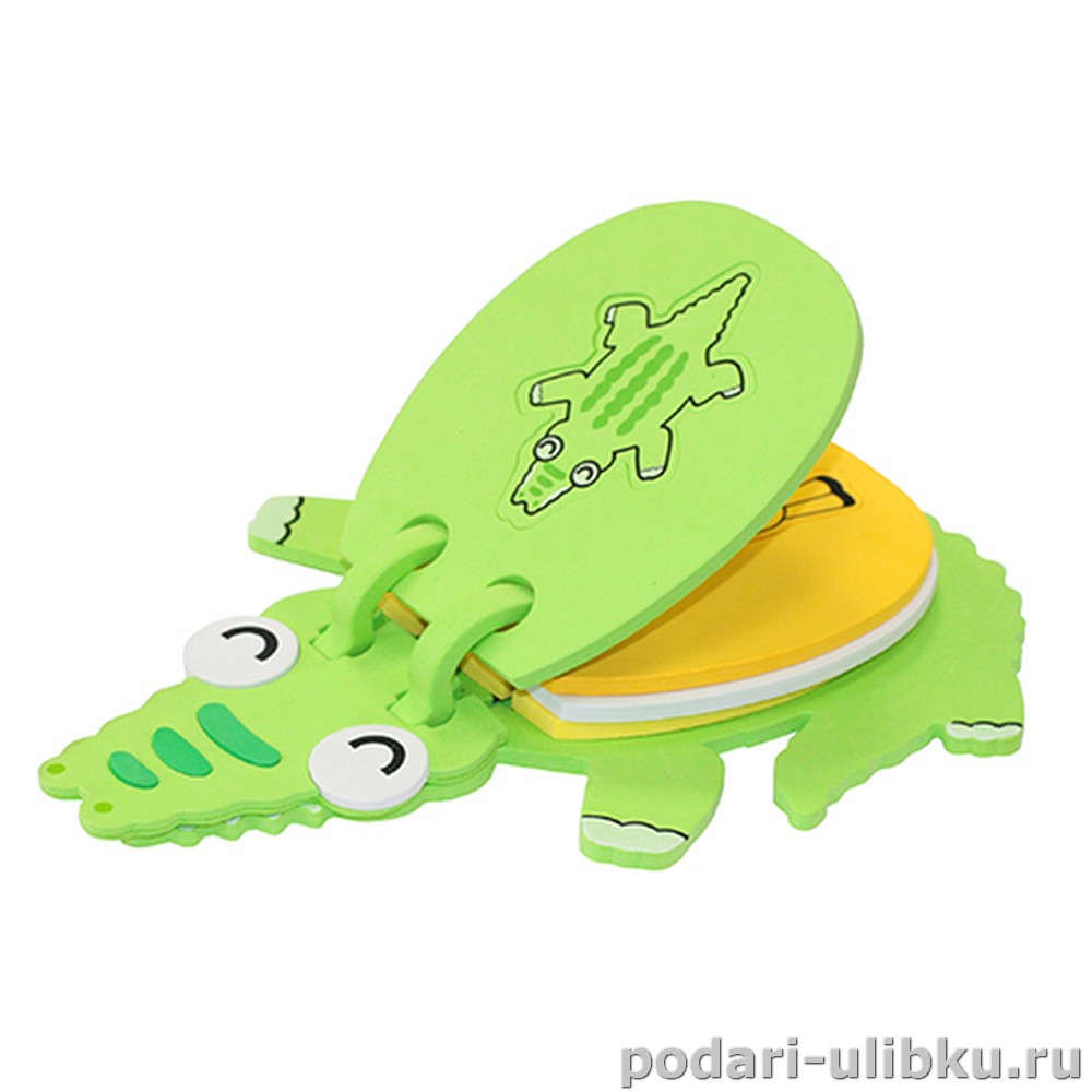 картинка Игрушка 3D Книжка-Пазл "Крокоша" — Подари Улыбку