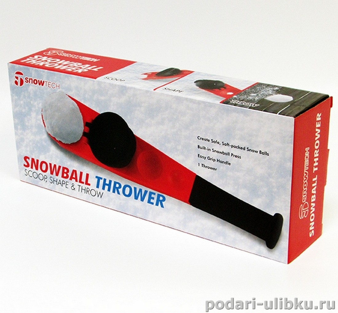 картинка Снежколеп - метатель Snowball Thrower красный — Подари Улыбку