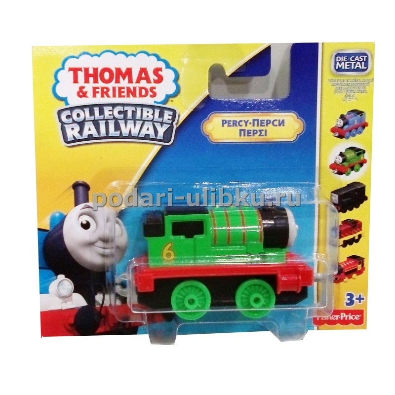картинка Паровозик Перси серии "Томас и его друзья: Collectible Railway" — Подари Улыбку