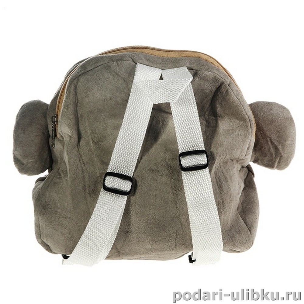 картинка Мягкий рюкзак детский "Слонёнок" — Подари Улыбку